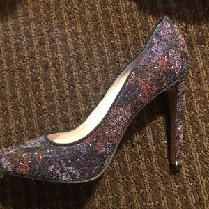 Kenneth Cole Glitter Heels